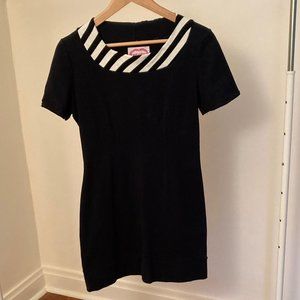 Smak Parlour Knit tunic dress black, size Large